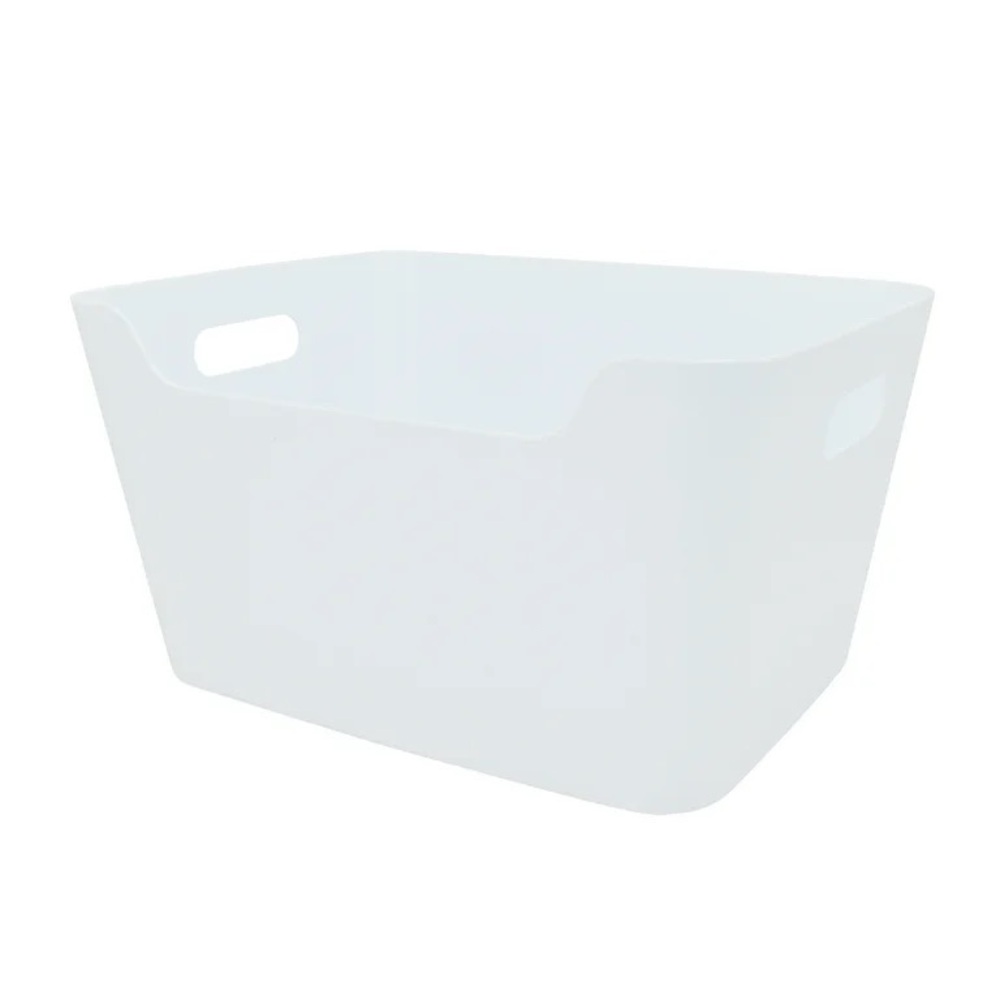 Mainstays Large Easy Access Plastic Storage Bin NWT